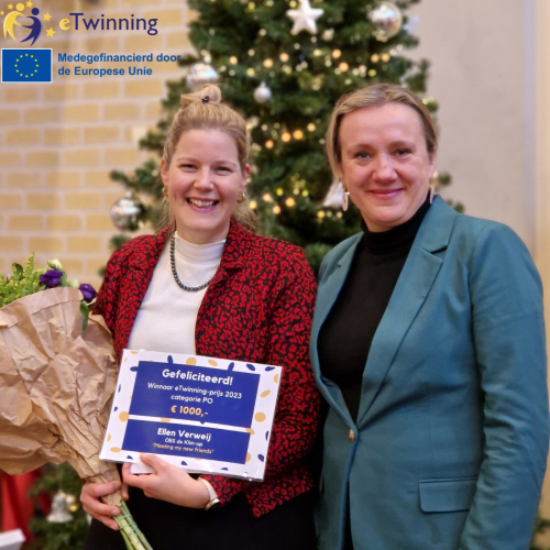 eTwinning prijs 2023- PO- Ellen Verweij