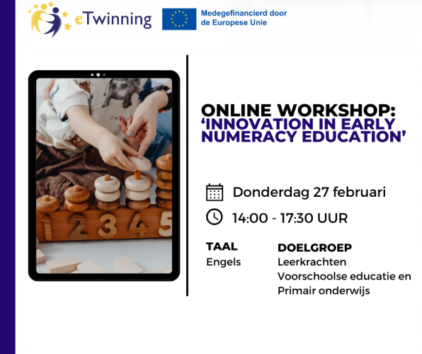 Innovation in early numeracy education - online workshop eTwinning