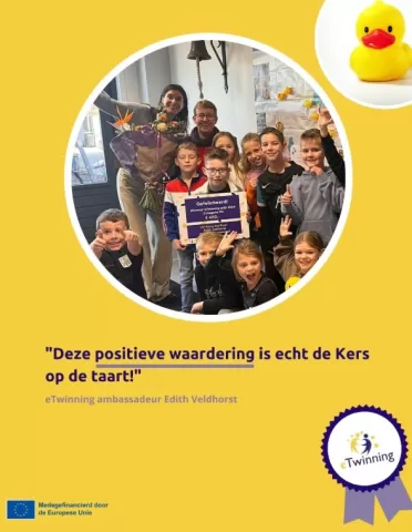 Ambassadeur Edith over de NQL prijs