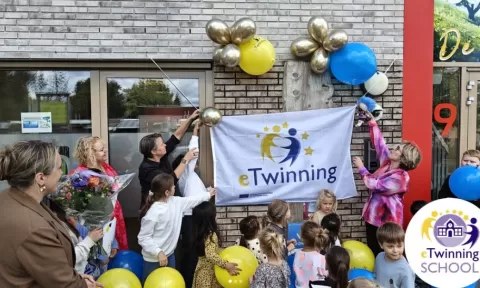 social media post School Label uitreiking