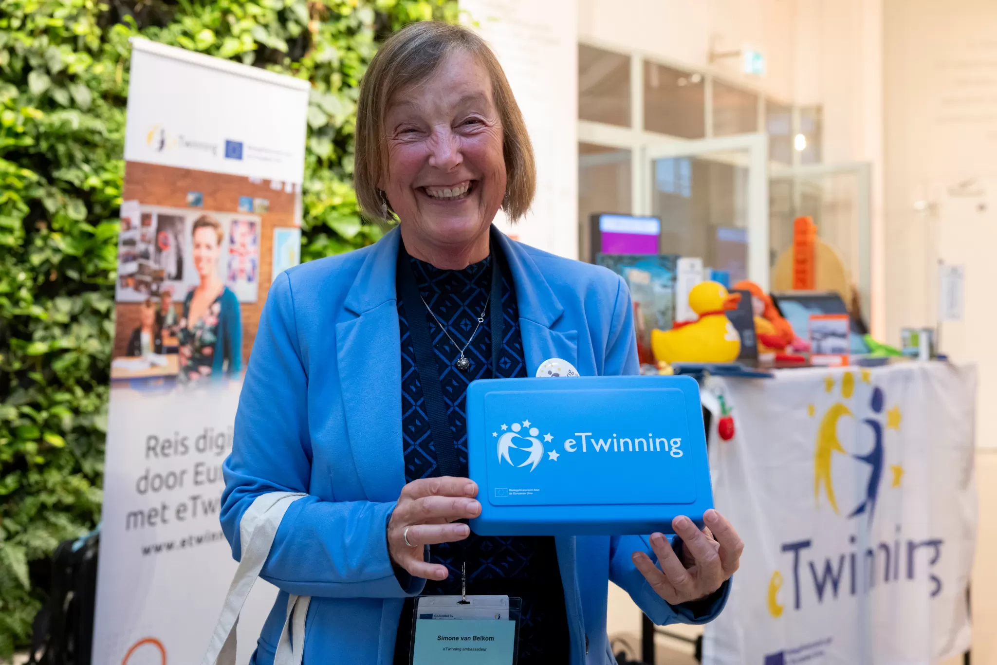 Simone van Belkom - eTwinning ambassadeur